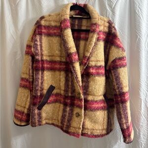 Knox Rose Plaid Shacket. Size XXL.